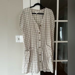 Loft Gingham Dress